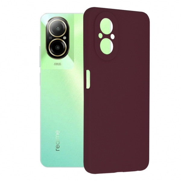 Husa pentru Realme C67 4G, Techsuit, Soft Edge, Violet