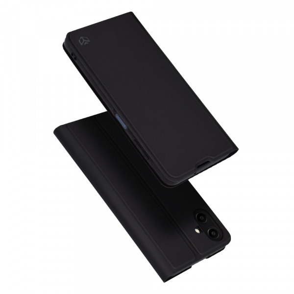 Husa pentru Samsung Galaxy A06 A065, Techsuit, Magskin Book, Neagra