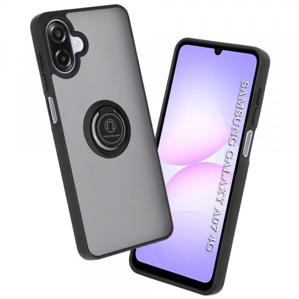 Husa pentru Samsung Galaxy A07 4G A075, Techsuit, Glinth, Neagra