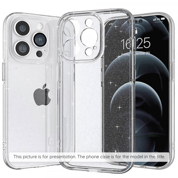 Husa pentru Samsung Galaxy A07 4G A075, Techsuit, SparkleSkin, Transparenta