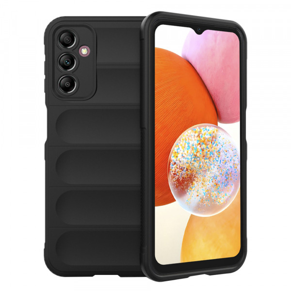 Husa pentru Samsung Galaxy A14 A145 / A14 5G A146, Techsuit, Magic Shield, Neagra