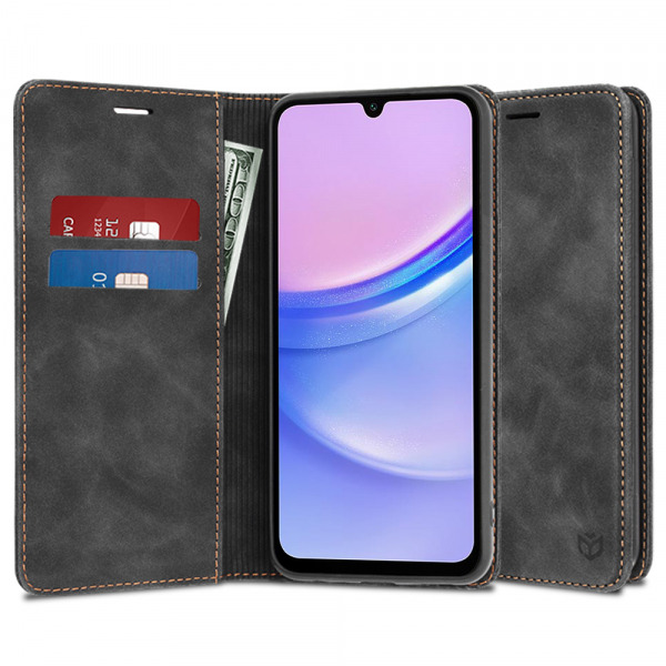 Husa pentru Samsung Galaxy A15 5G A156 / A15 A155, Techsuit, Confy, Neagra