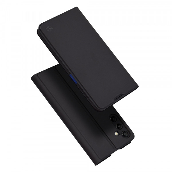 Husa pentru Samsung Galaxy A15 5G A156 / A15 A155, Techsuit, Magskin Book, Neagra