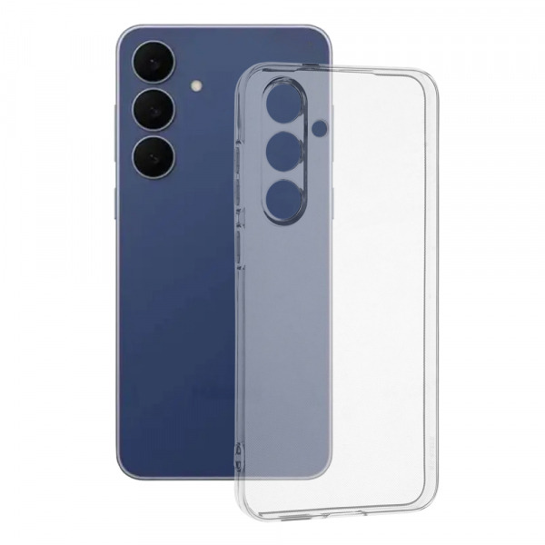 Husa pentru Samsung Galaxy A18 5G A186 / A18 4G A185 / F17 / M17 / A17 4G A175, Techsuit, Clear, Transparenta