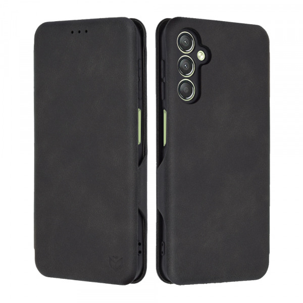 Husa pentru Samsung Galaxy A24 4G A245, Techsuit, Safe Wallet Plus, Neagra