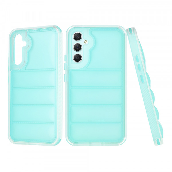 Husa pentru Samsung Galaxy A34 A346, Techsuit, Wave Shield, Turcoaz