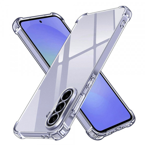 Husa pentru Samsung Galaxy A36 A366, Techsuit, Shockproof Clear, Transparenta