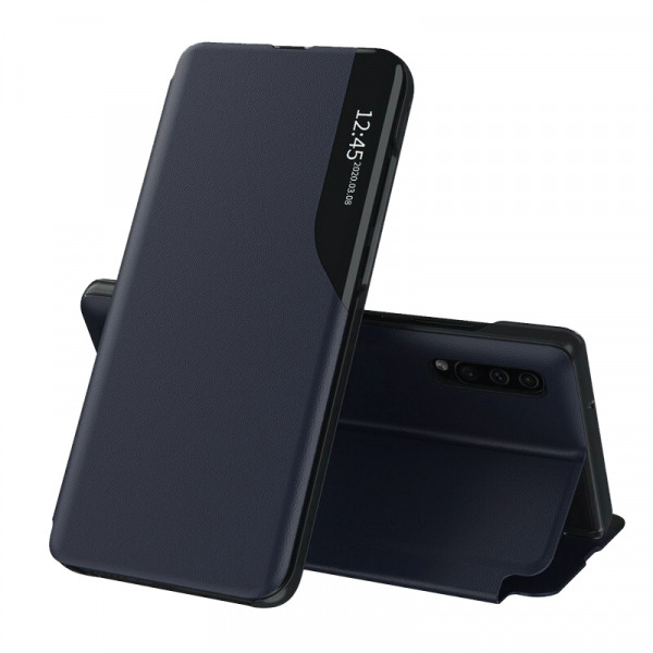 Husa pentru Samsung Galaxy A50s A507 / A30s A307 / A50 A505, Techsuit, eFold, Albastra Inchis