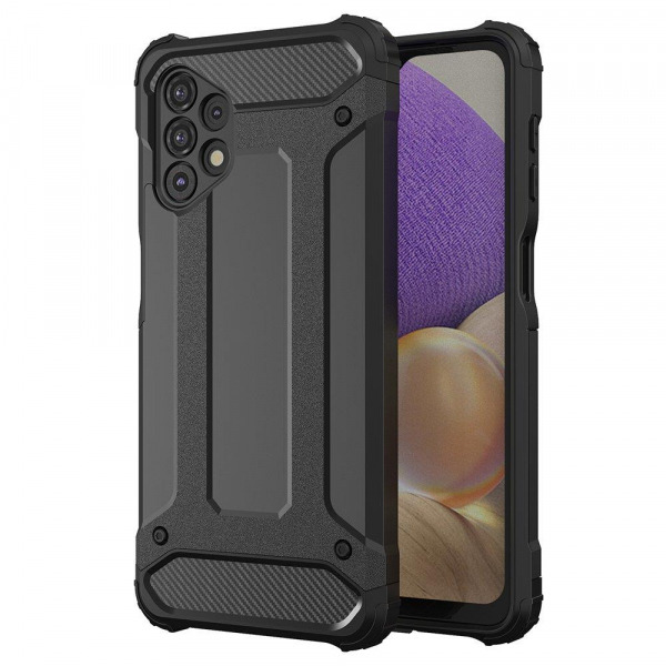 Husa pentru Samsung Galaxy A53 5G A536, OEM, Hybrid Armor, Neagra