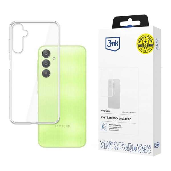 Husa pentru Samsung Galaxy A55 5G A556, 3MK, Armor, Transparenta