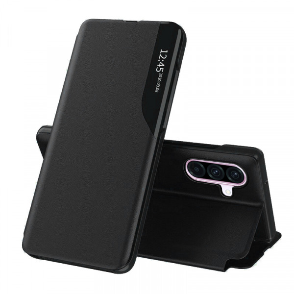 Husa pentru Samsung Galaxy A56 A566, Techsuit, eFold, Neagra