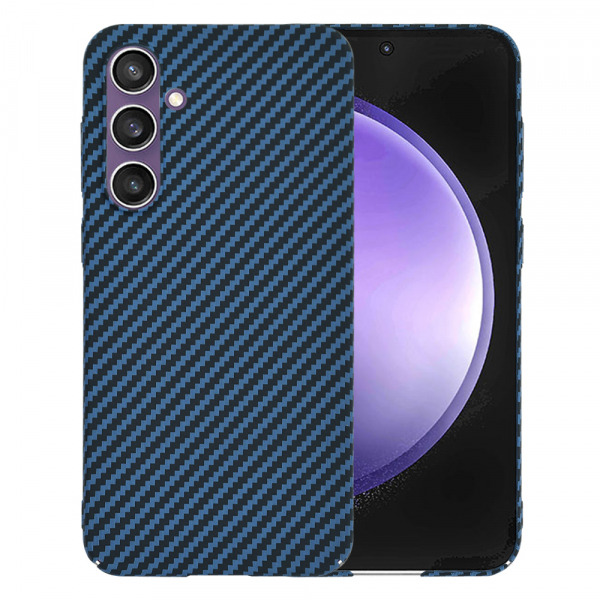 Husa pentru Samsung Galaxy S23 FE S711, Techsuit, Carbonite FiberShell, Turcoaz