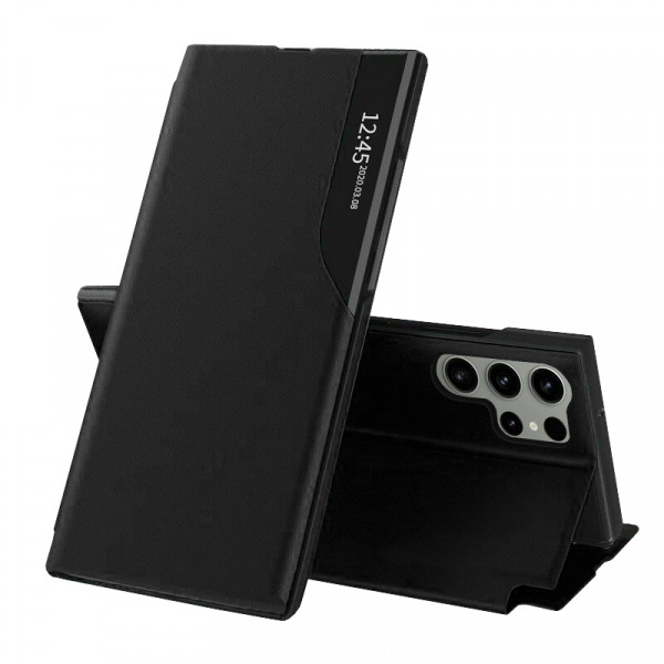 Husa pentru Samsung Galaxy S23 Ultra S918, Techsuit, eFold, Neagra