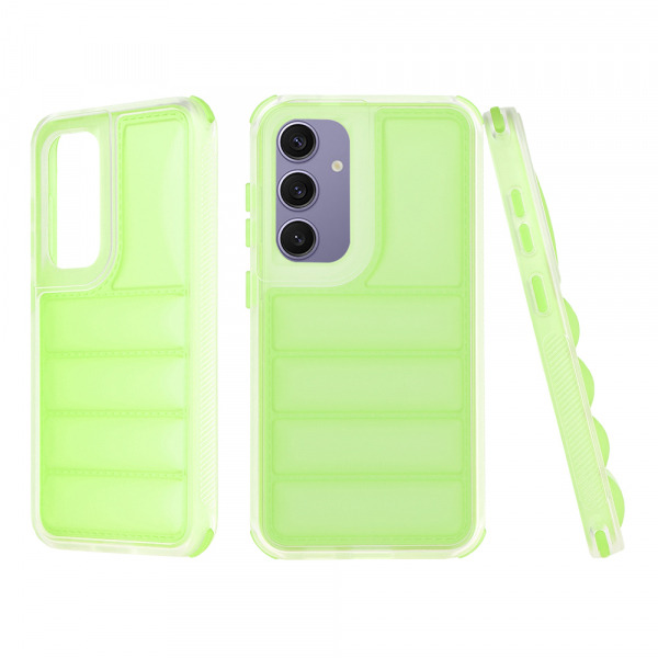 Husa pentru Samsung Galaxy S24+ S926, Techsuit, Wave Shield, Verde