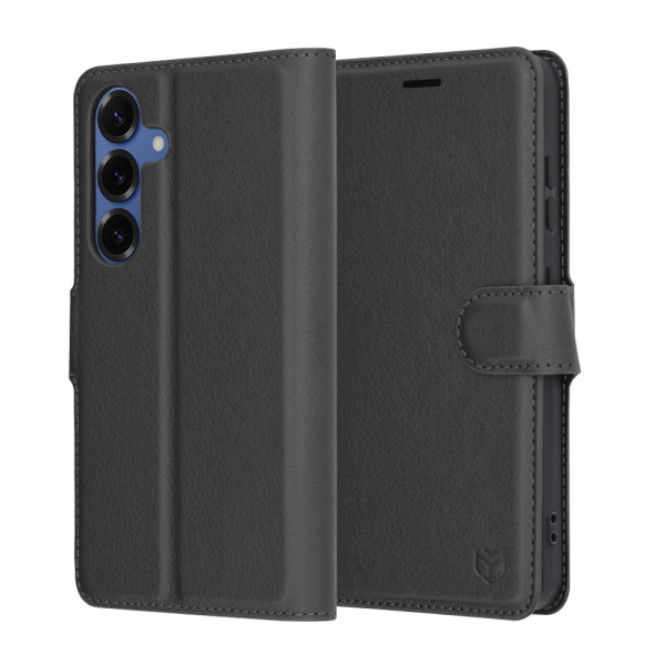 Husa pentru Samsung Galaxy S25 S931, Techsuit, Leather Folio, Neagra