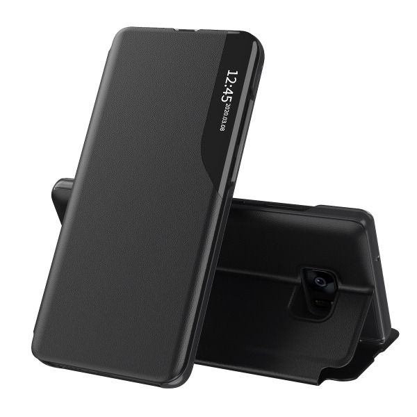 Husa pentru Samsung Galaxy S7 edge G935, Techsuit, eFold, Neagra