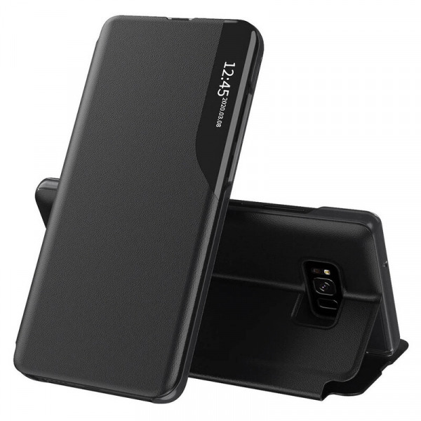 Husa pentru Samsung Galaxy S8+ G955, Techsuit, eFold, Neagra