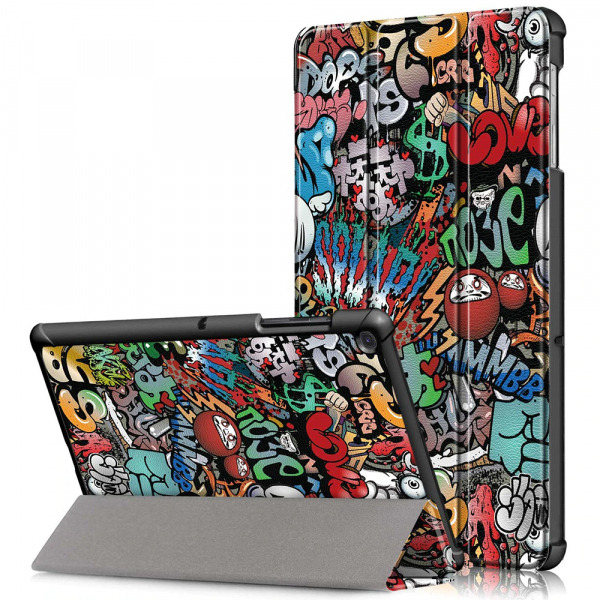 Husa pentru Samsung Galaxy Tab A 10.1 (2019), Techsuit, FoldPro, Multicolor