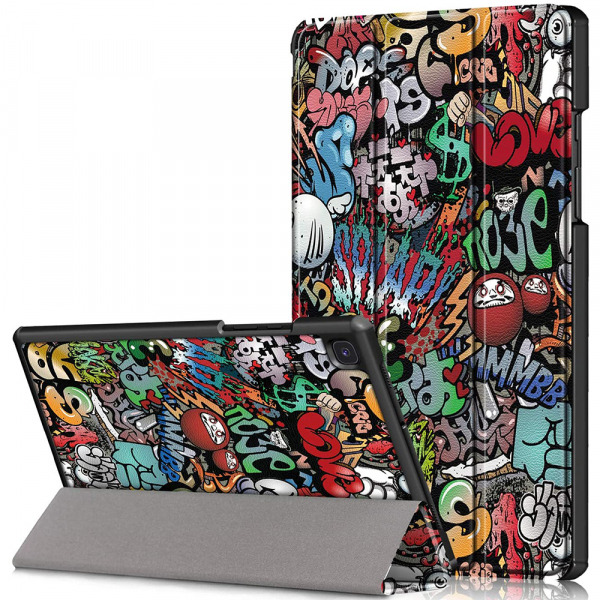 Husa pentru Samsung Galaxy Tab A7 10.4 (2020) / Tab A7 10.4 (2022), Techsuit, FoldPro, Multicolor