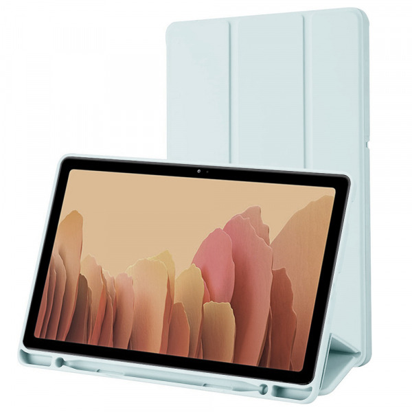 Husa pentru Samsung Galaxy Tab A7 10.4 (2020), Techsuit, Flex Trifold, Bleu