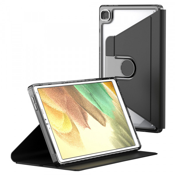 Husa pentru Samsung Galaxy Tab A7 Lite, Techsuit, Crystal Vision, Neagra