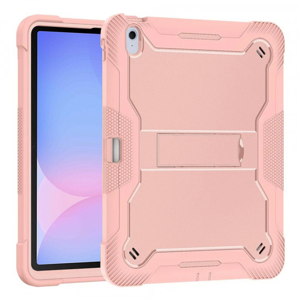 Husa pentru Samsung Galaxy Tab S10 FE+, Techsuit, Rugged TabShell, Roz