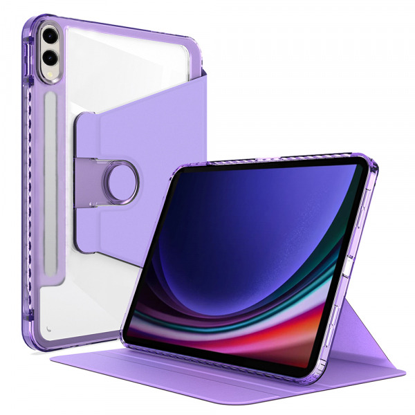 Husa pentru Samsung Galaxy Tab S10 Ultra / Tab S9 Ultra, Techsuit, Crystal Vision, Mov