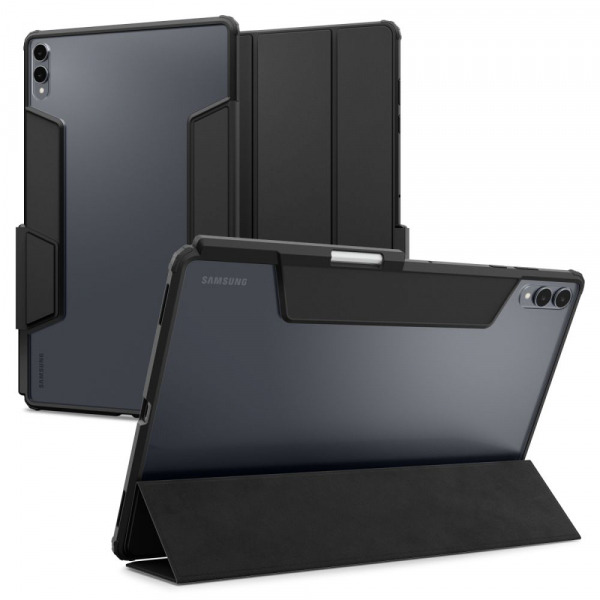 Husa pentru Samsung Galaxy Tab S11 Ultra, Spigen, Ultra Hybrid Pro, Neagra