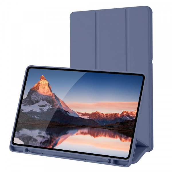 Husa pentru Samsung Galaxy Tab S6 Lite (2024) / Tab S6 Lite (2022) / Tab S6 Lite (2020), Techsuit, Flex Trifold, Mov