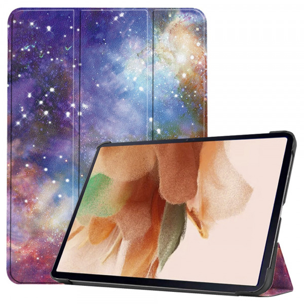 Husa pentru Samsung Galaxy Tab S8+ / Tab S7 FE / Tab S7+, Techsuit, FoldPro Galaxy, Multicolor