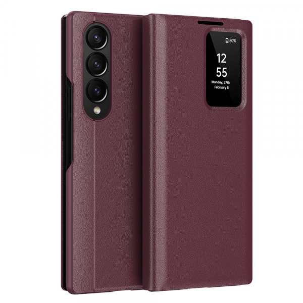 Husa pentru Samsung Galaxy Z Fold3 5G F926, Techsuit, SmartView, Visinie