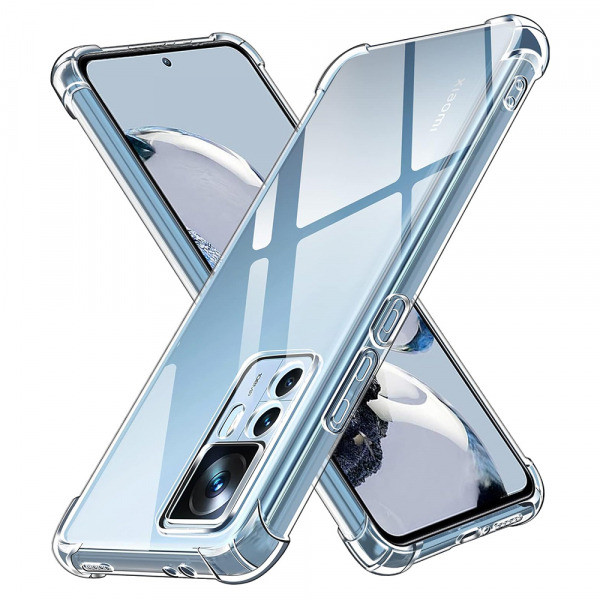 Husa pentru Xiaomi 12T / 12T Pro, Techsuit, Shockproof Clear, Transparenta