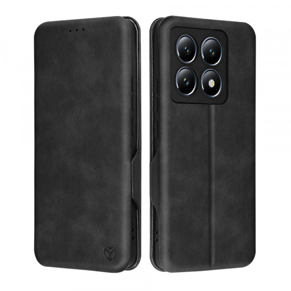 Husa pentru Xiaomi 14 Pro, Techsuit, Safe Wallet Plus, Neagra