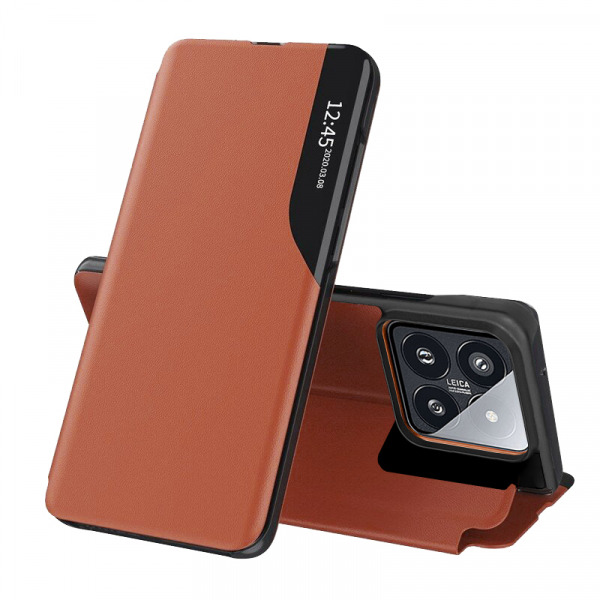Husa pentru Xiaomi 14 Pro, Techsuit, eFold, Portocalie