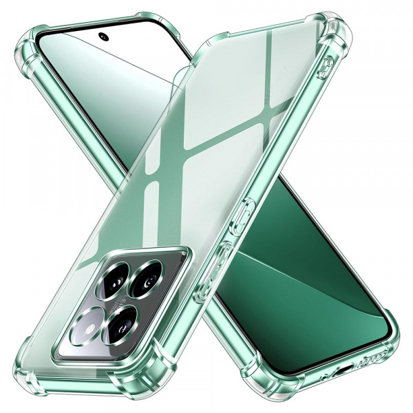 Husa pentru Xiaomi 14 Pro, Techsuit, Shockproof Clear, Transparenta