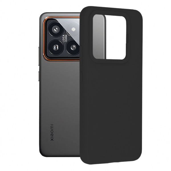 Husa pentru Xiaomi 14 Pro, Techsuit, Soft Edge, Neagra