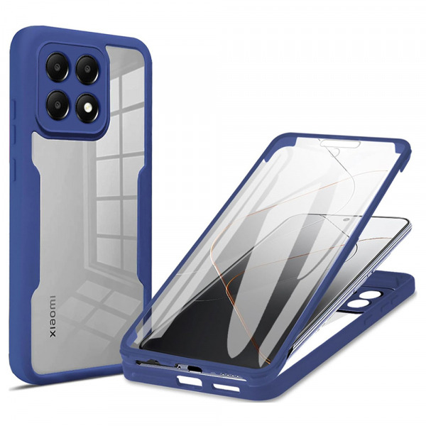 Husa pentru Xiaomi 14T Pro, Techsuit, ColorVerse 360, Albastra