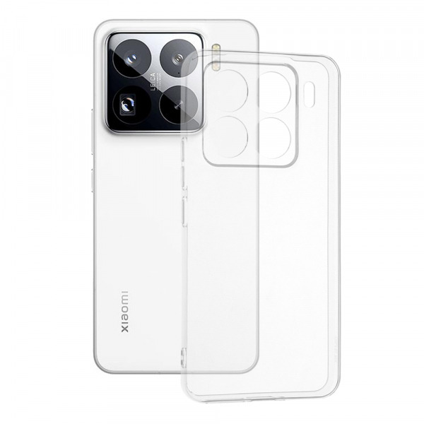 Husa pentru Xiaomi 15 Pro, Techsuit, Clear, Transparenta