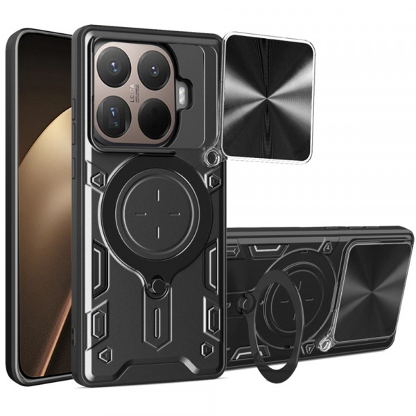 Husa pentru Xiaomi 15T Pro, Techsuit, CamGuard Pro, Neagra