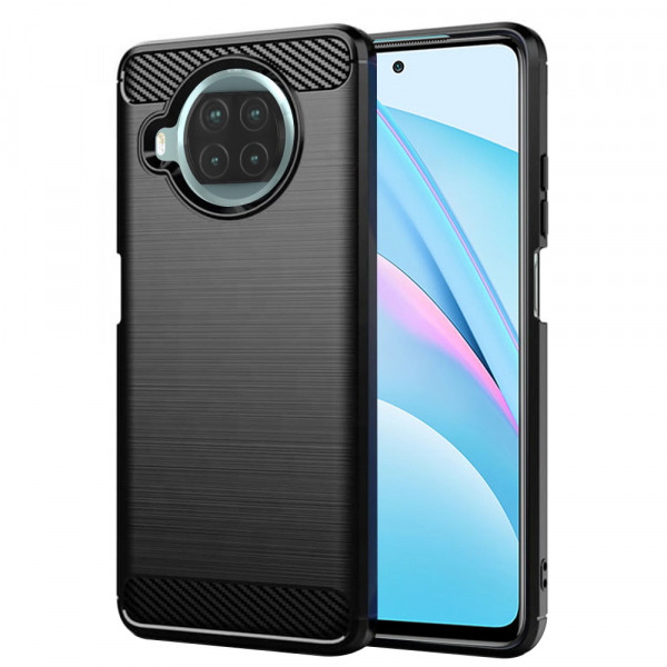 Husa pentru Xiaomi Mi 10T Lite 5G, Techsuit, Carbon, Neagra