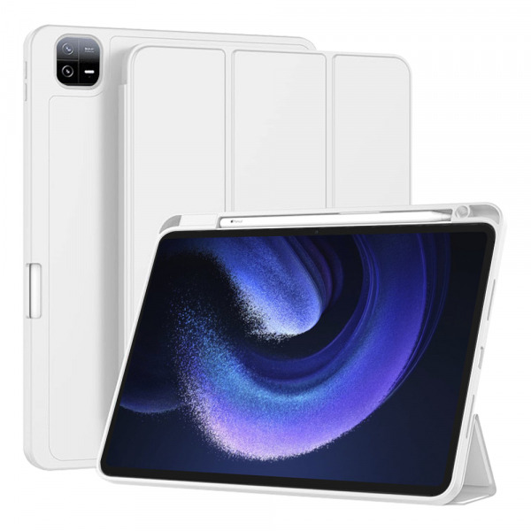 Husa pentru Xiaomi Pad 6 / 6 Pro, Techsuit, Flex Trifold, Gri