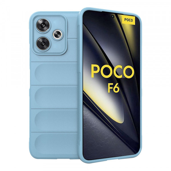 Husa pentru Xiaomi Poco F6, Techsuit, Magic Shield, Bleu