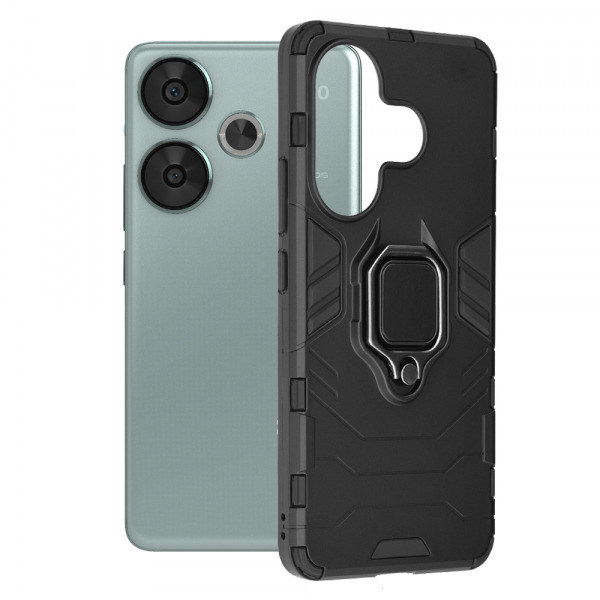 Husa pentru Xiaomi Poco F6, Techsuit, Shield, Neagra