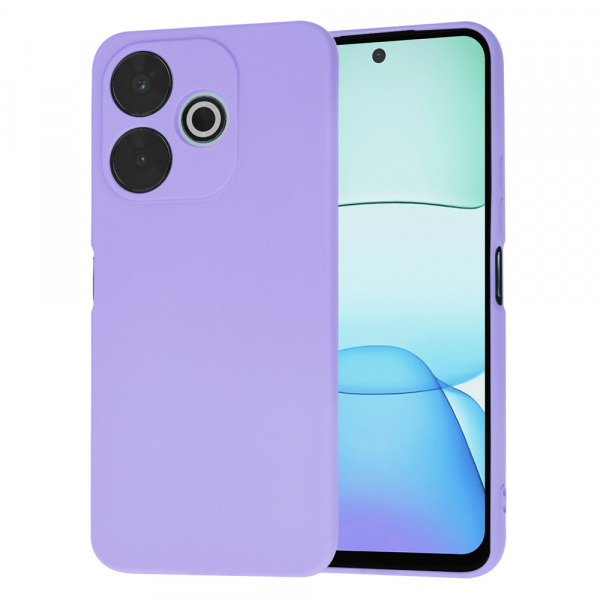 Husa pentru Xiaomi Poco M6 4G / Redmi 13, Techsuit, SoftFlex, Mov Deschis