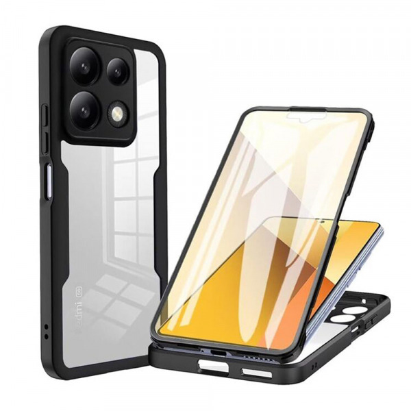 Husa pentru Xiaomi Poco X6 Pro, Techsuit, ColorVerse 360, Neagra