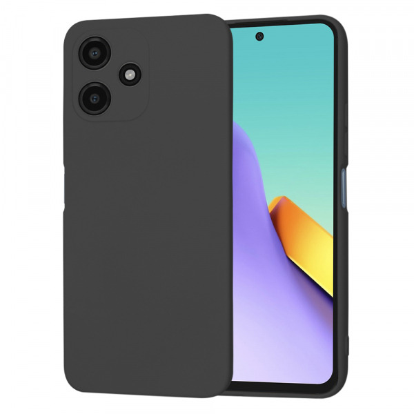 Husa pentru Xiaomi Redmi 12 5G / 12, Techsuit, SoftFlex, Neagra