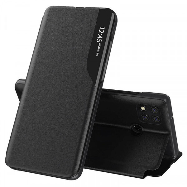 Husa pentru Xiaomi Redmi 9C NFC / 9C, Techsuit, eFold, Neagra