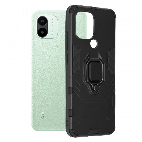 Husa pentru Xiaomi Redmi A2+ / A1+, Techsuit, Shield, Neagra