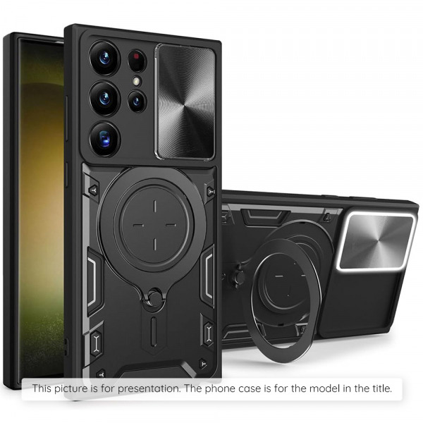 Husa pentru Xiaomi Redmi A5 4G (Standard), Techsuit, CamGuard Pro, Neagra