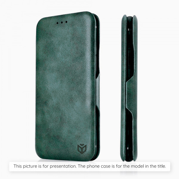 Husa pentru Xiaomi Redmi A5 4G (Standard), Techsuit, Safe Wallet Plus, Verde
